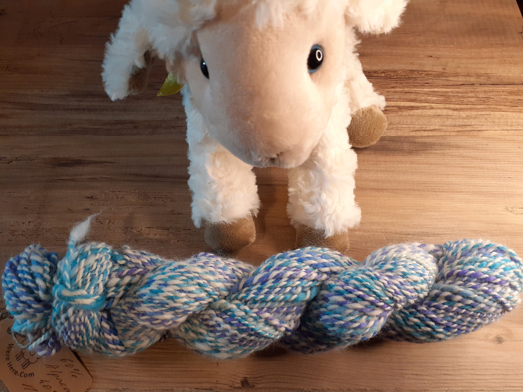 Hand spun Alpaca Merino yarn 