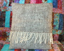 Hand woven cushions / Natural wool